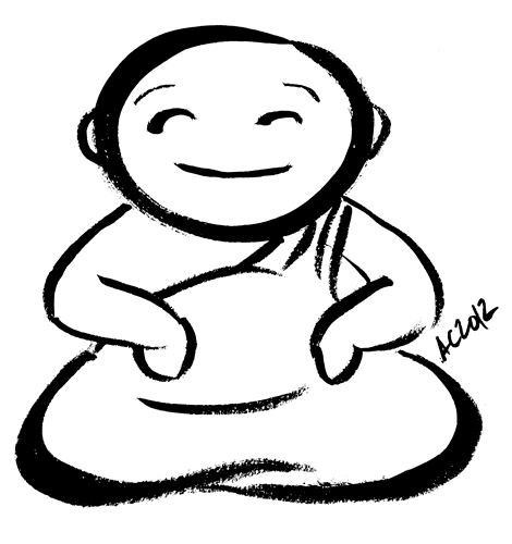 470x500 Weeble Buddha Antemortem Arts Fine Art Amp Custom Paintings