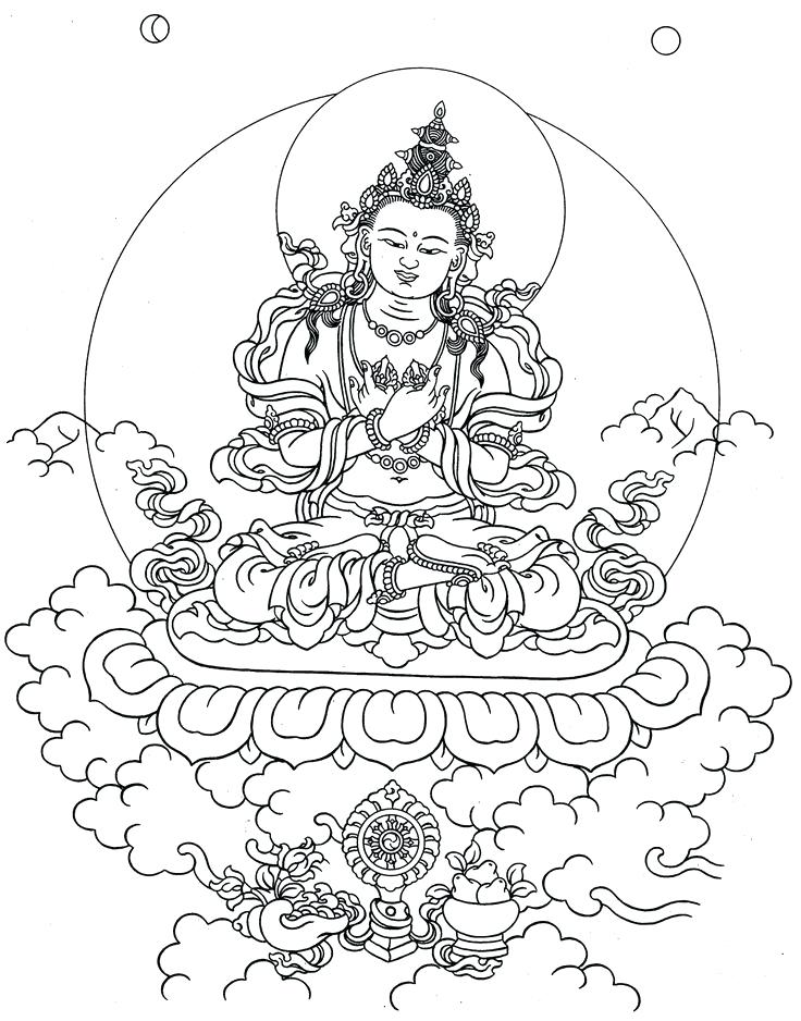 736x938 Buddhist Coloring Pages Image Result For Sketch Buddha Coloring