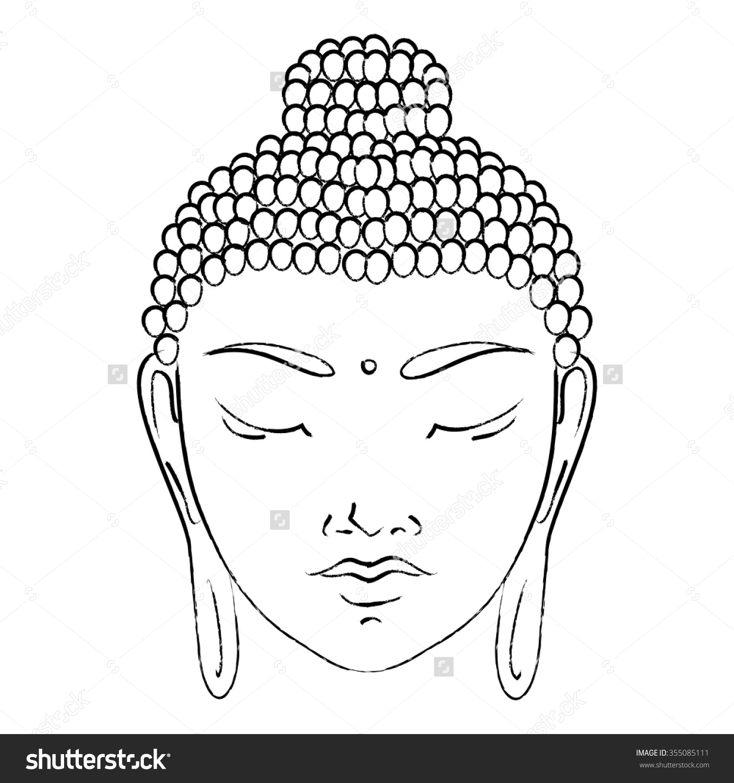 1500x1600 Buddha Clipart Buddha Face