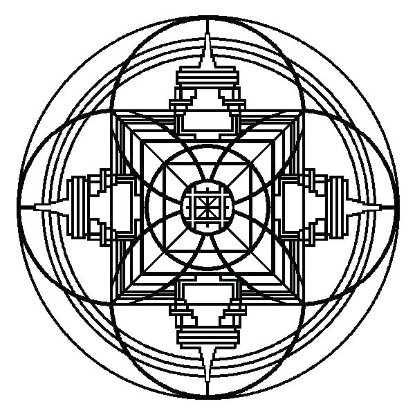 600x600 Buddha Coloring Page And Lotus With Beam Of Light Isolated