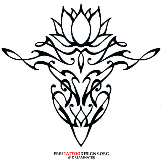 551x540 90 Lotus Flower Tattoos