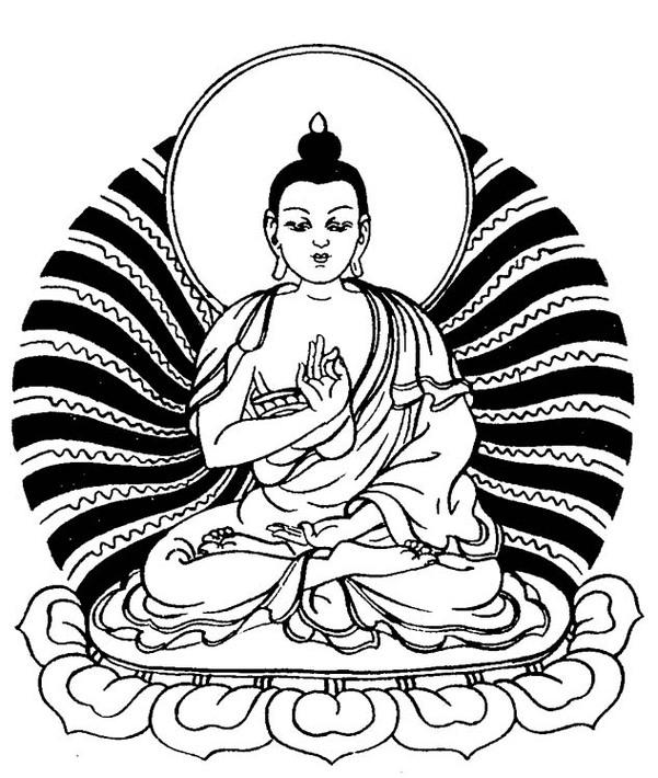601x710 Buddha Clipart Buddhism Symbol