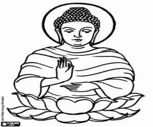 300x250 Buddhism Coloring Pages Printable Games