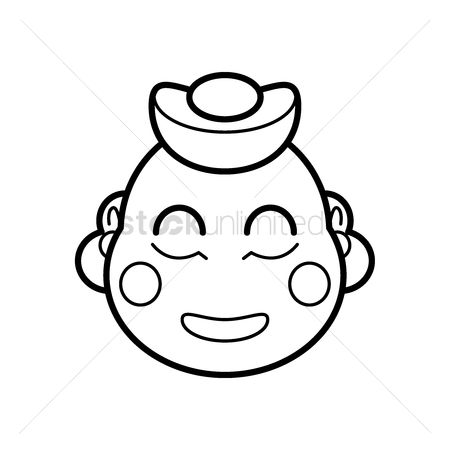 450x450 Free Laughing Buddha Stock Vectors Stockunlimited
