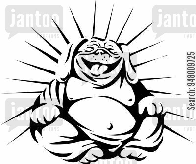 400x335 Buddha Cartoons