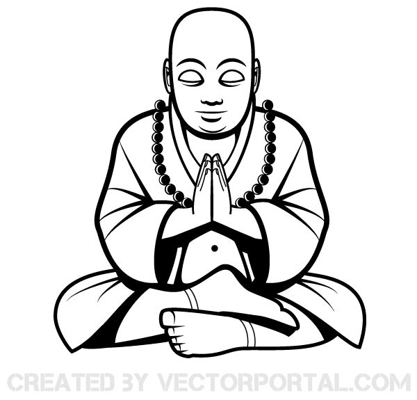 600x575 Buddha Hand Gesture 264 Free Vector Graphic Images Free Vectors