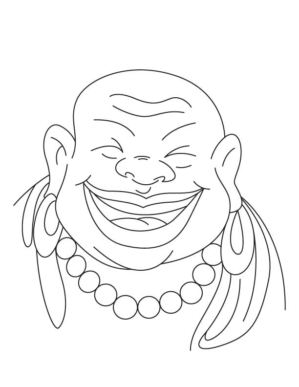 Buddha Outline Drawing at GetDrawings | Free download