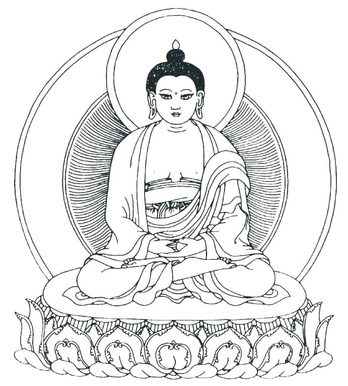 691x765 Buddhist Coloring Pages Coloring Page Coloring Pages Drawings Free