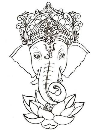 330x445 7 Best Draw Images On Buddha Tattoos, Ganesh Tattoo