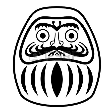 450x450 Daruma Doll