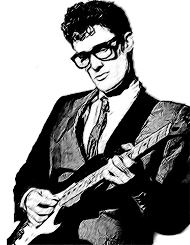 374x481 Buddy Holly By Idrawsky