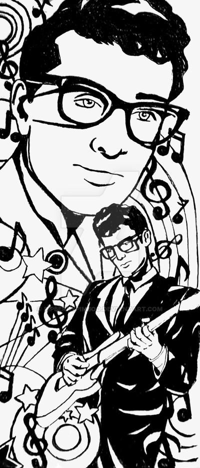 400x935 Buddy Holly By Pipberrypimboo