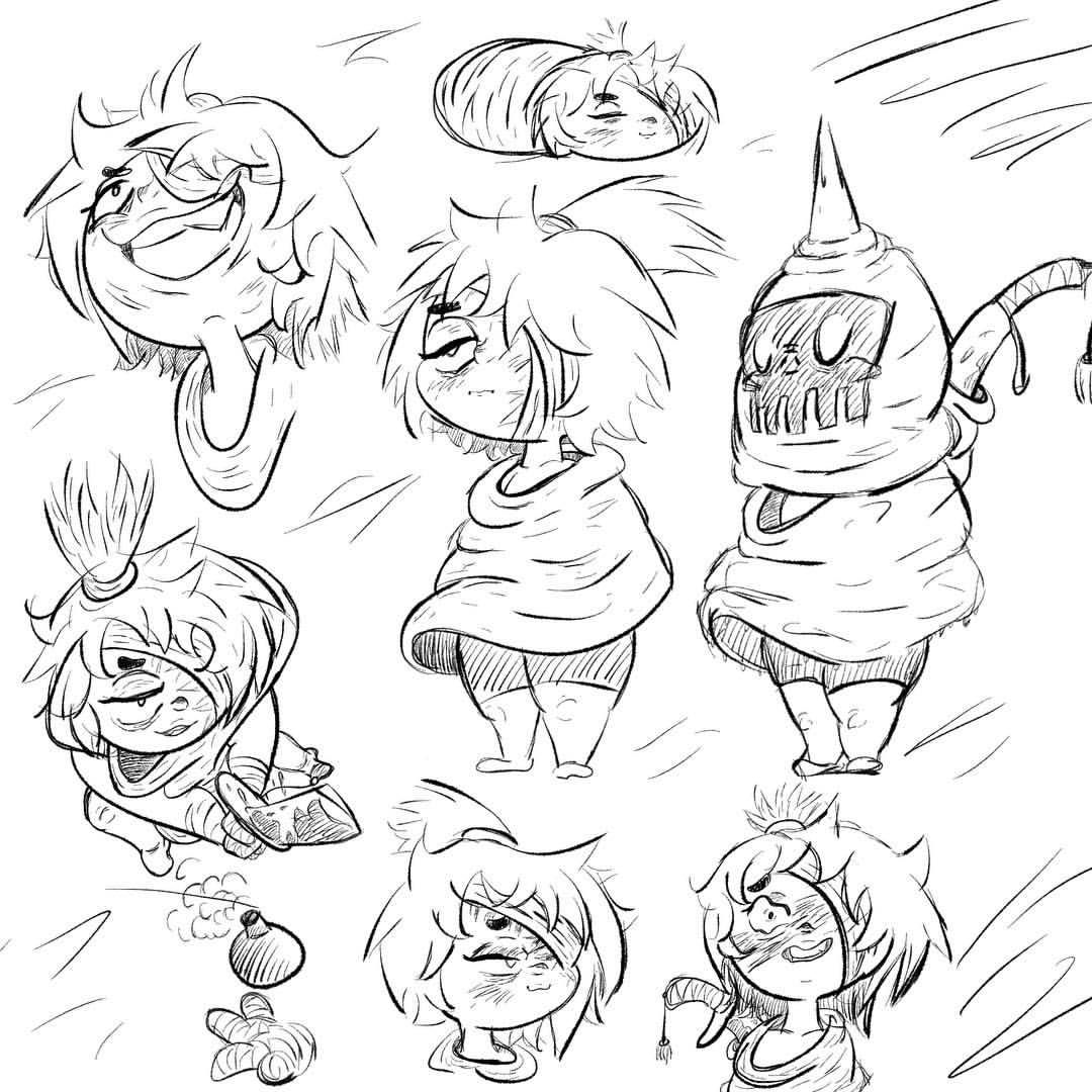 1080x1080 Buddy Doodles