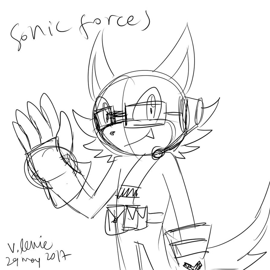 894x894 Sonic Forces Buddy The Wolf By Villyvalley16
