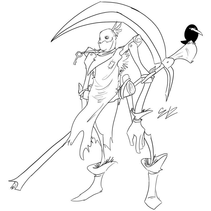 800x800 Stickman And Crow Buddy Ink By Zito Is Neato