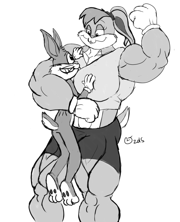 620x765 Commission Big Buff Girlfriend 2 By Caseyljones