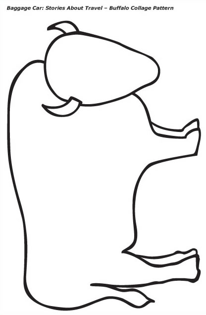 416x635 Buffalo Collage Pattern