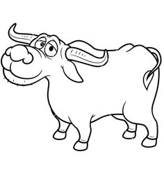 236x248 Simple Buffalo Cliparts