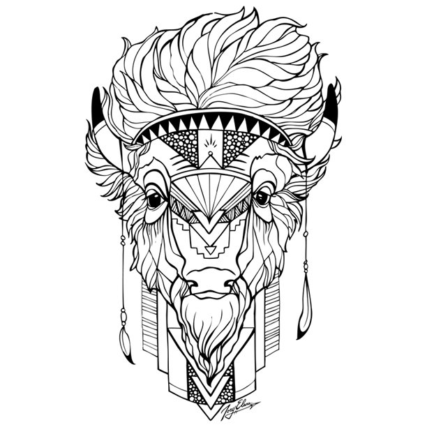 612x612 Oils For Awakening Little Buffalo Tshirt