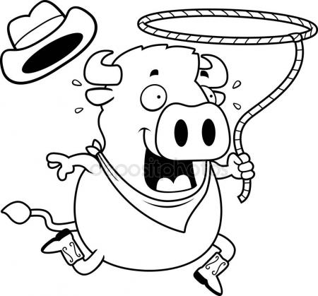 450x419 Running Buffalo Stock Vectors, Royalty Free Running Buffalo