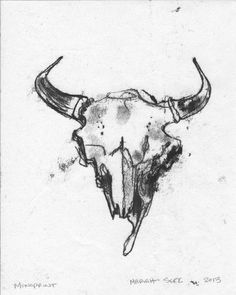 236x295 Watercolour Paper, Longhorn. St