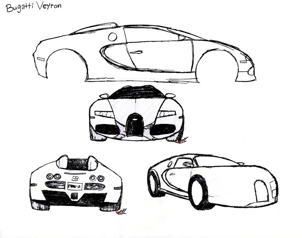 Bugatti Drawing at GetDrawings | Free download