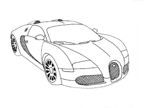 480x360 Stream How To Draw A Car Bugatti Veyron 2011 Drawing For Beginners