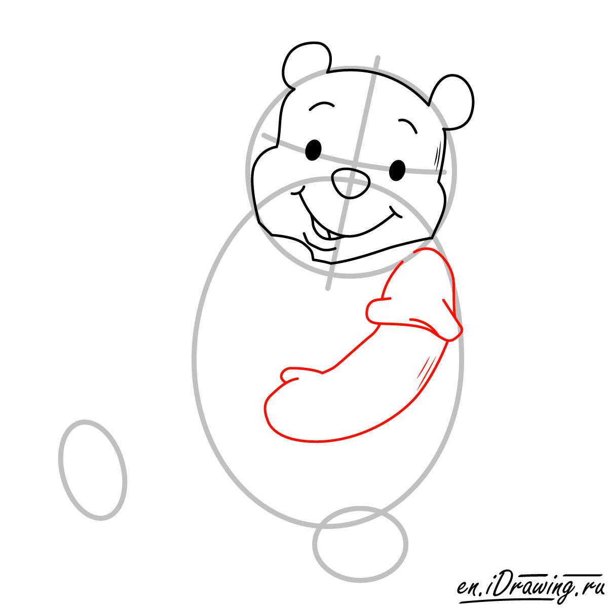 1200x1200 How To Draw Winnie The Pooh Eating Honey