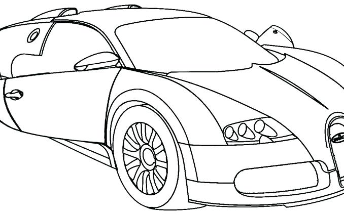 678x425 Lovely Bugatti Coloring Page Online