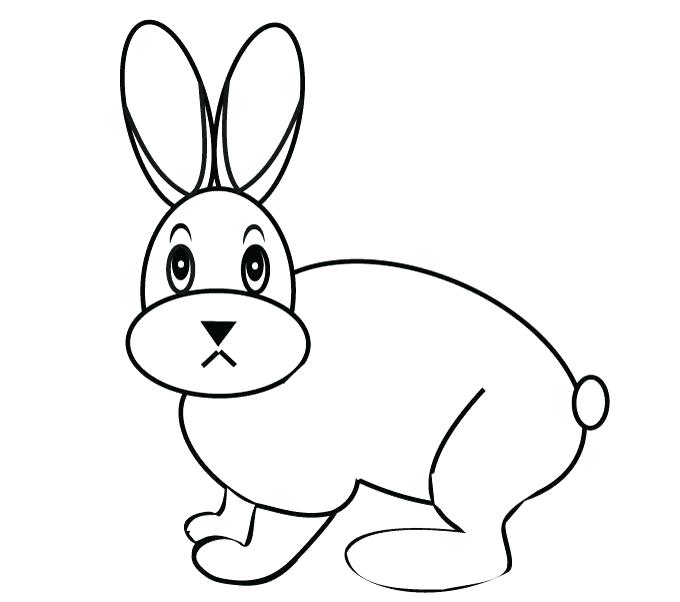 680x602 How To Draw A Bunny Step By Step How To Draw Bugs Bunny Step By