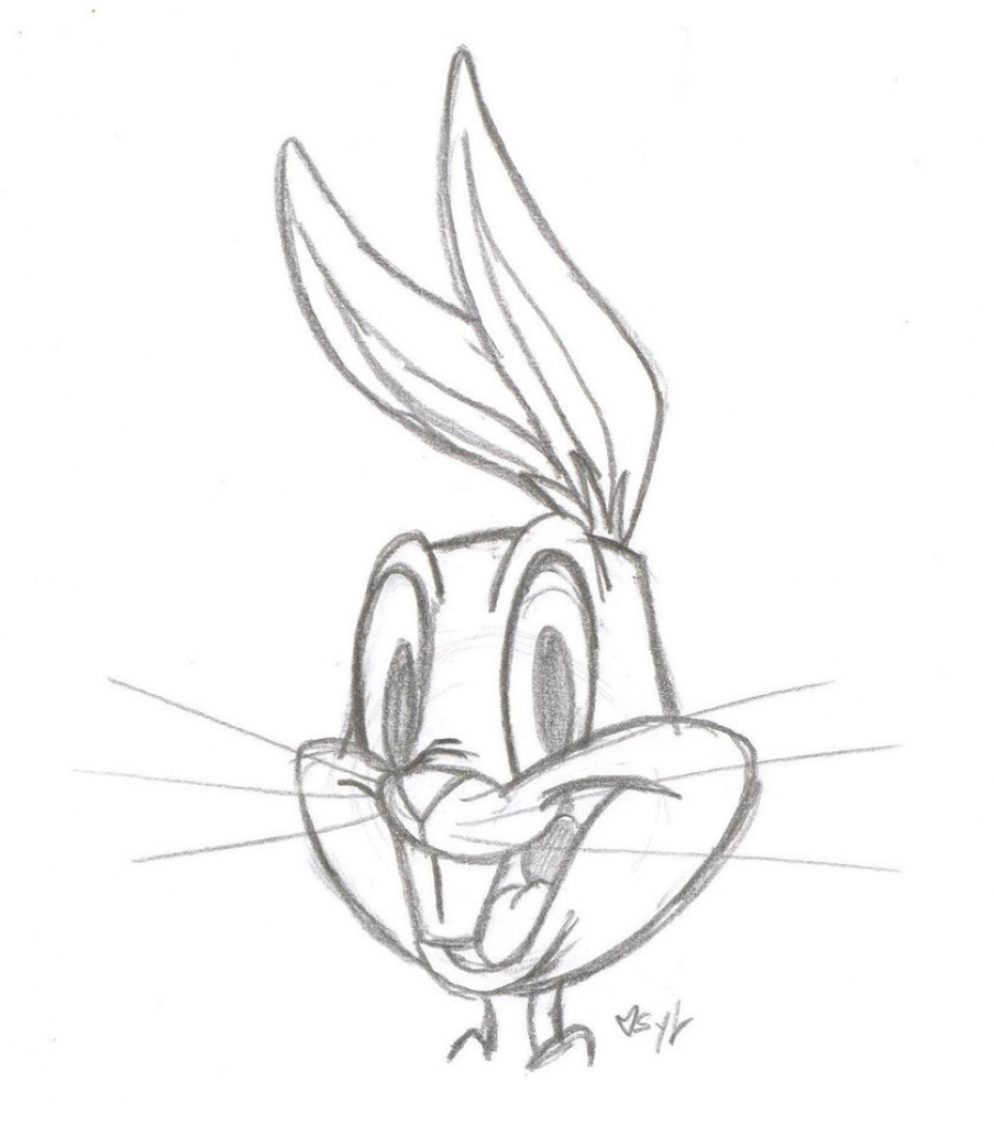 904x1024 Bugs Bunny How Draw Bugs Bunny Easy Drawing For Kinds How