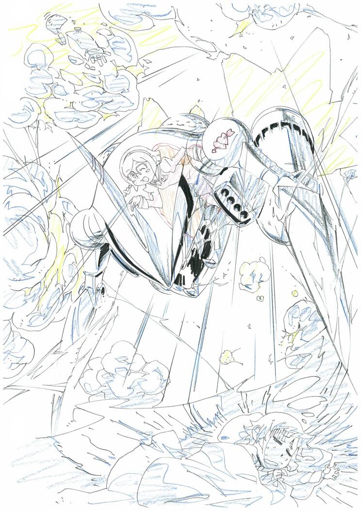 744x1053 Gundam Build Fighters 2nd Season Original Drawings + Previous