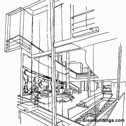 422x420 Great Buildings Drawing