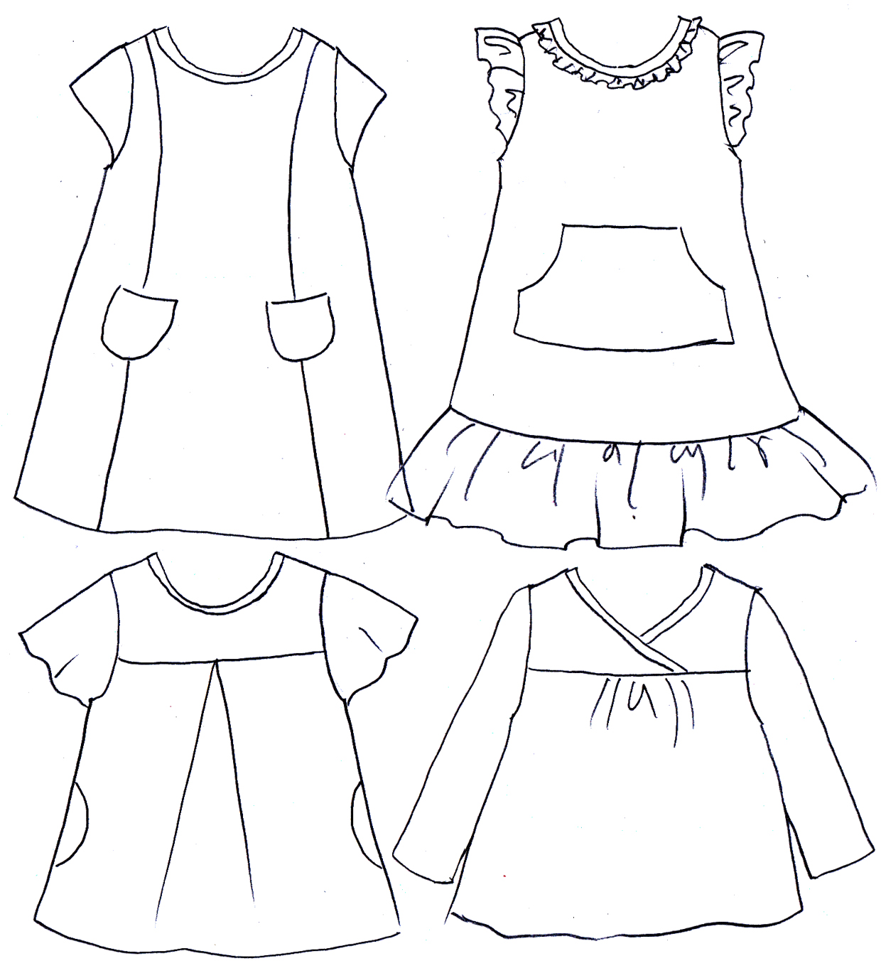 1240x1376 Building Block Dress For Knits And A Few Other Things Blog