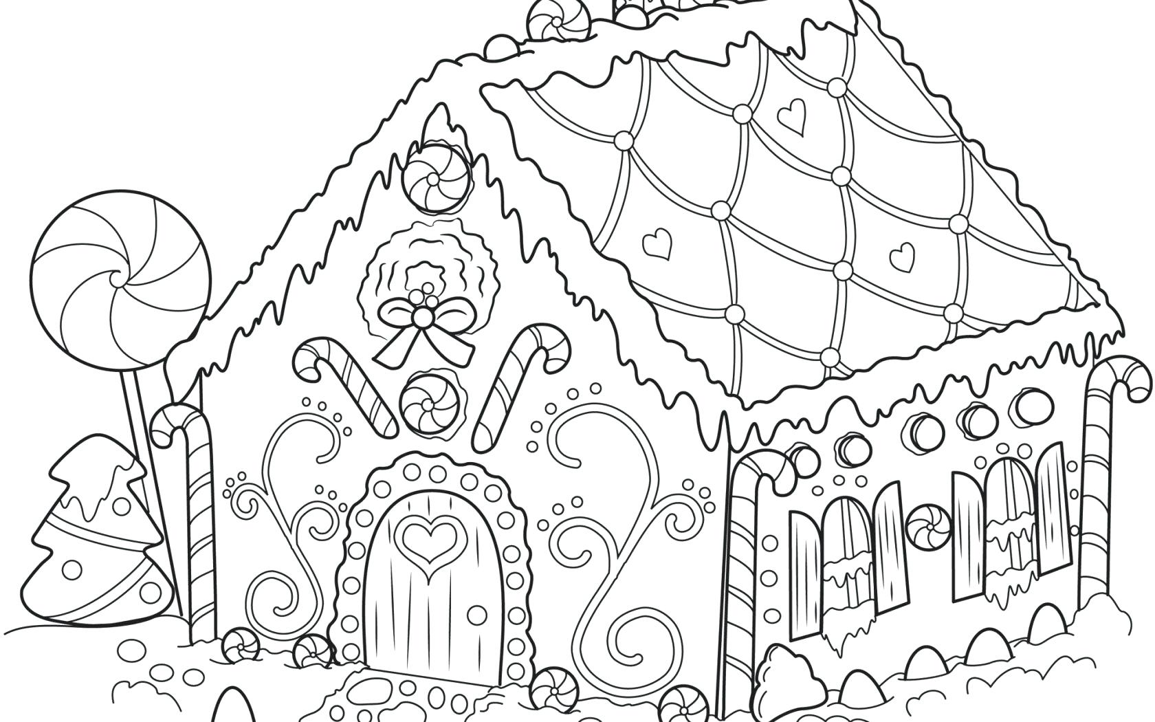 1680x1050 Coloring Printable House Coloring Pages Building Construction