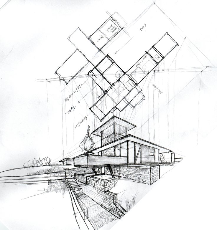 736x781 F2 Villa By Dang Duc Hoa Block Architects (22) Sketches