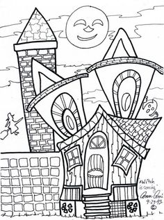 236x317 Whimsical Line Drawings Of Buildings