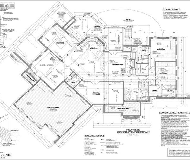 640x540 Executive Level Plans Luxury Floor Plans Pa