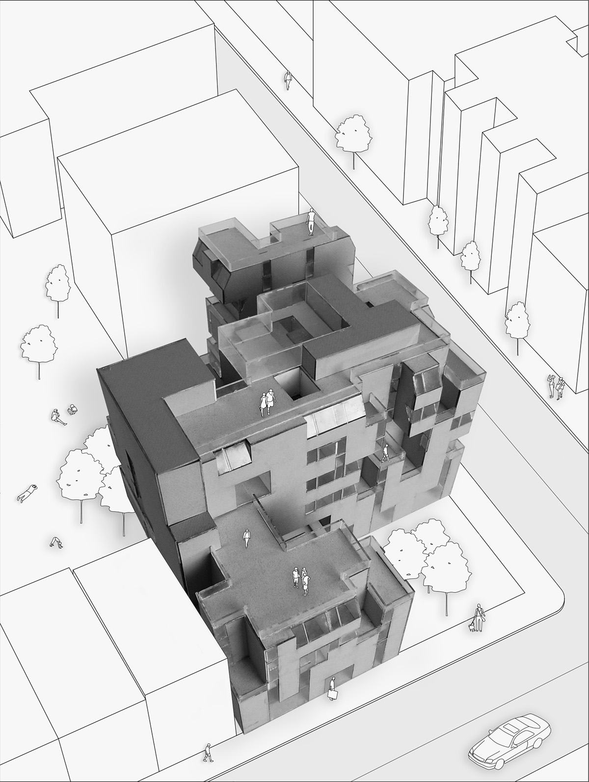 1200x1593 Mat Building Dormitory Brooklyn On Pratt Portfolios