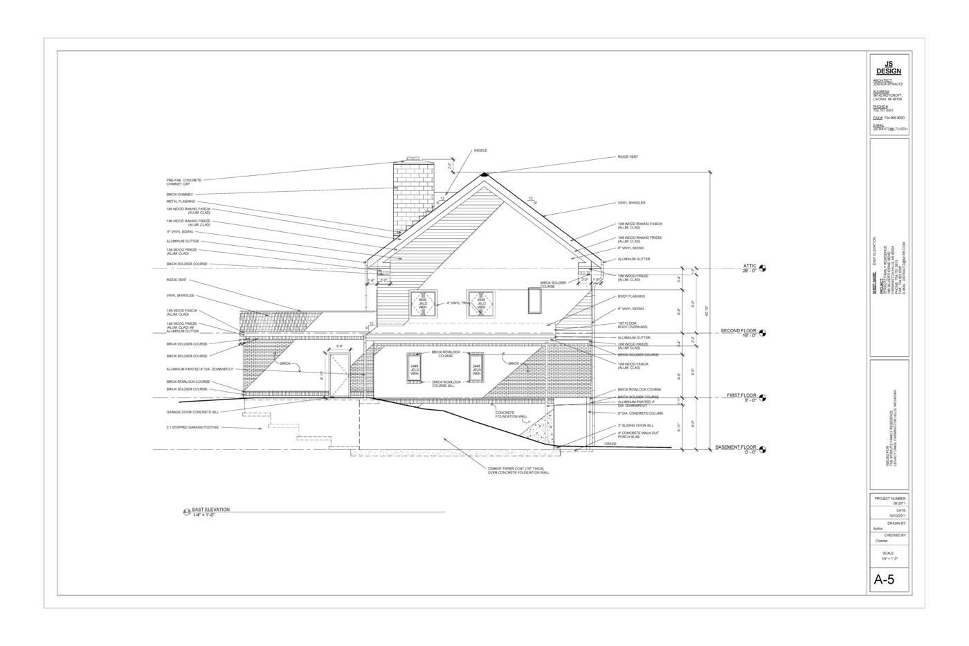 1400x933 Residential Construction Drawings By Josh Strautz