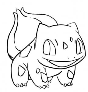 289x302 How To Draw Bulbasaur From Pokemon, Step By Step, Pokemon