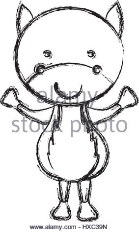 283x470 Cute Cartoon Wild Bull Stock Vector Art Amp Illustration, Vector