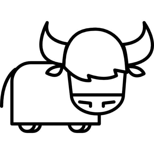 626x626 Bull Cartoon Variant Icons Free Download