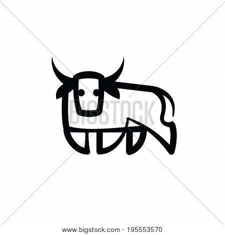 450x470 Bull Drawing Images, Illustrations, Vectors
