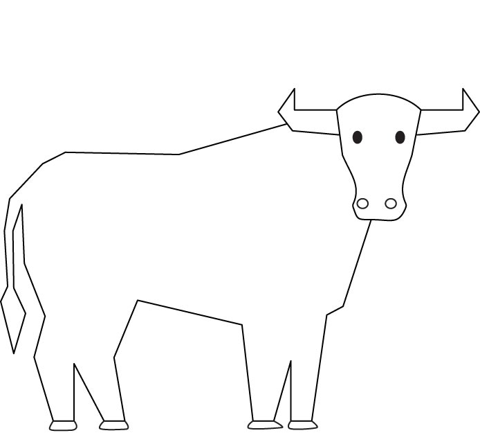 694x625 Bull Coloring Page Download Free Bull Coloring Page For Kids