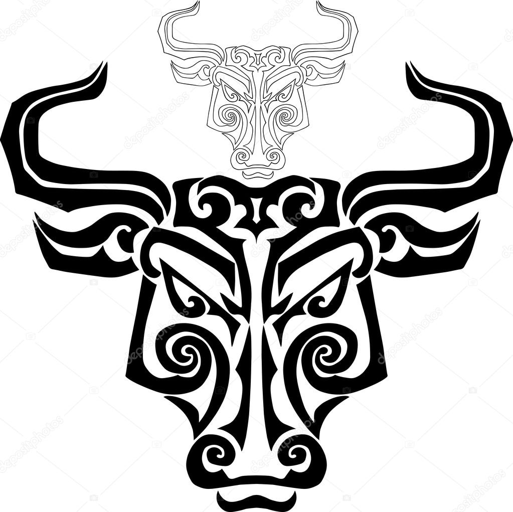 Bull Face Drawing at GetDrawings | Free download