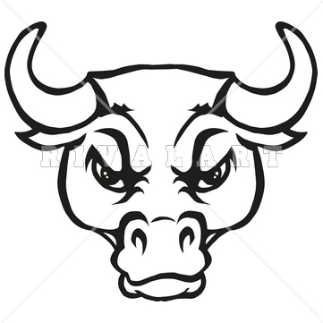 Bull Head Drawing at GetDrawings | Free download