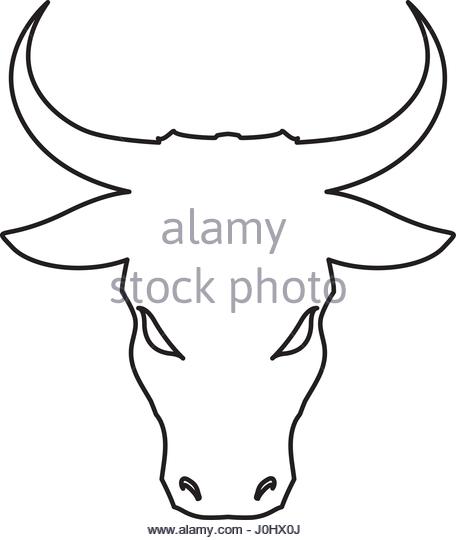 456x540 Bull Head Icon Stock Photos Amp Bull Head Icon Stock Images