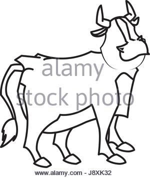 300x356 Mascot Bull Vector Graphic Illustration Stock Vector Art