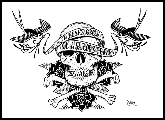 560x407 Bull Rider Tattoos Group